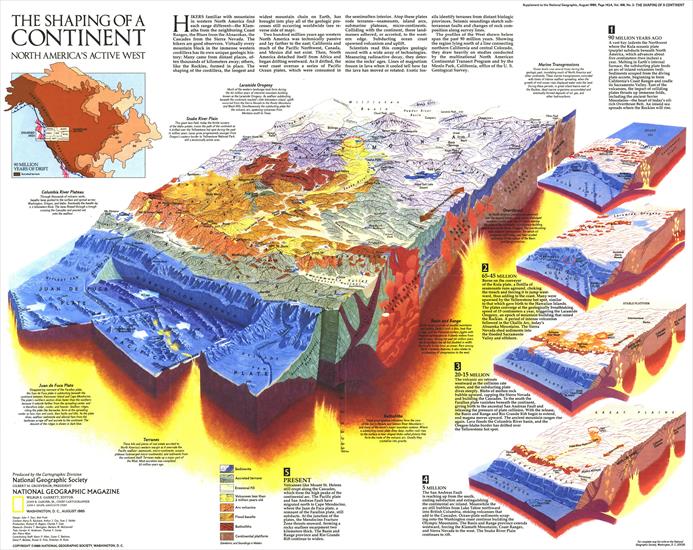 MAPS - National Geographic - North America - The Shaping of a Continent 1985.jpg