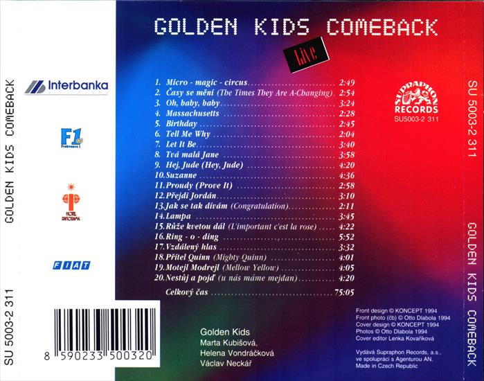 Golden Kids - 1994 Comeback - Golden Kids - zadn.JPG